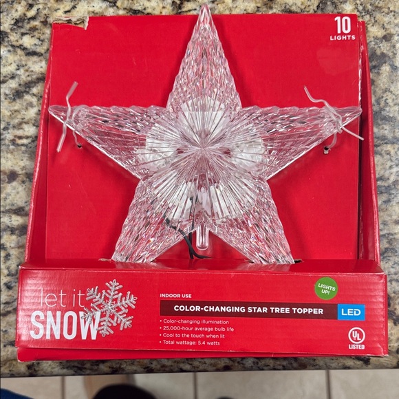 Christmas Tree Topper Color-Changing Star Tree Topper LED - Picture 15 of 16